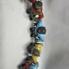 TMNT Star Trek Teenage Mutant Ninja Turtles Set 4 Playmates Action Figures
