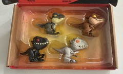 NEW MATTEL JURASSIC WORLD SNAP SQUAD WAVE 1 DINOSAURS ~ SET OF 4