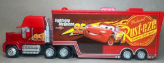 Disney Pixar Cars 3 Mack Hauler Lightning McQueen Semi 95 Diecast Deluxe 1:55 FC
