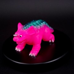 Sunguts Honpo Destroy All Monsters C Godzilla & Baragon Sofubi Figure Toho Kaiju