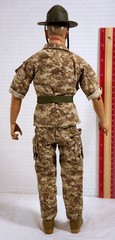 Xtra Salty Gunnery SGT. R. Lee Ermey 12” Action Figure Full Metal Jacket NO BOX