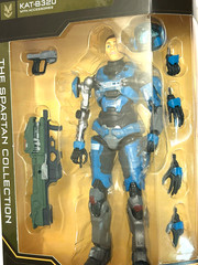 “HALO” Kat-B320 Spartan Collection (helmet off in package version), Jazwares New