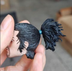 1/6 Male Head Sculpt Japanese Warrior Miyamoto Musashi F 12” Action Figure Body