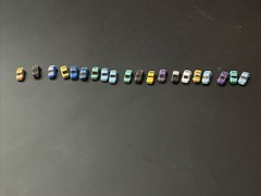 Eyepop Designs 20- 1/450 Scale Cars – Miniature Diorama Accessory Last Chance
