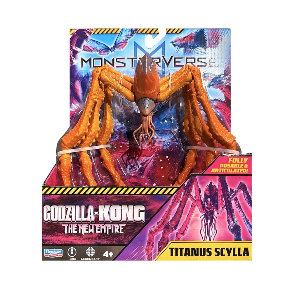 TITANUS SCYLLA figure MONSTERVERSE playmates GODZILLA x KONG the new empire 2025