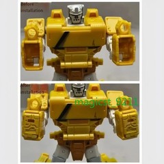 40th Retro Style Figure Complete Gap Fill Upgrade Parts Assembly Kit Gift New