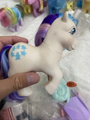 G1 My Little Pony Lot Of 12 Vintage Ponies Plus 8 Accessories MLP 1980s