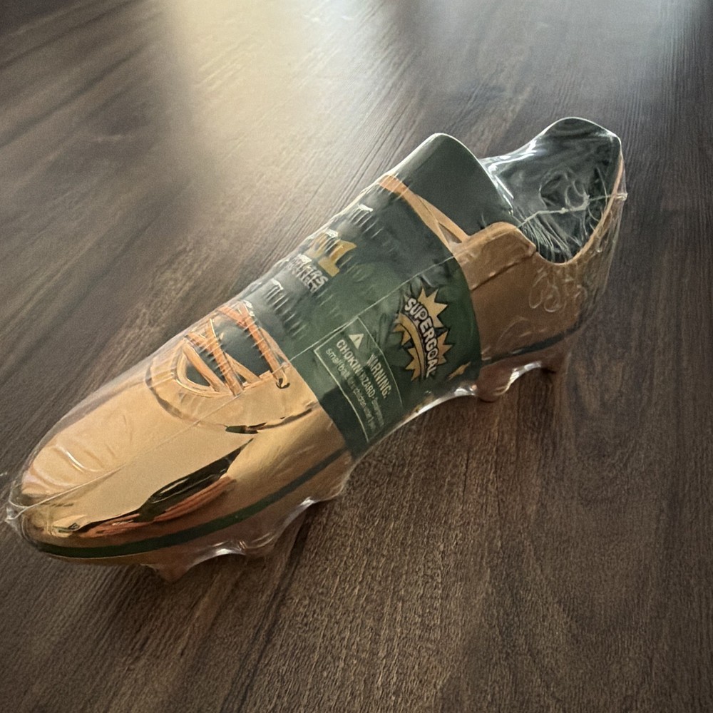 Soccer Starz Mini Soccer Cleat Collectible Figurine – Gold & Green