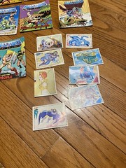 Lot of (7) He-Man MOTU Mini Comics 1980s Masters of the Universe 8 Panini Sticke