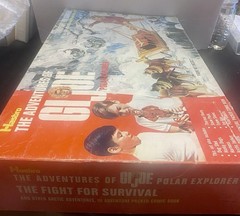 GI JOE 1969 THE ADVENTURES OF”POLAR EXPLORER THE FIGHT FOR SURVIVAL ORIGINAL BOX