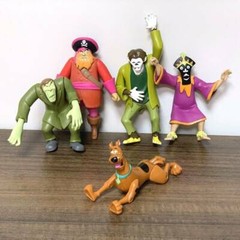 5″ Scooby-Doo 50th Anniversary Ghost Monster Fred Shaggy Action Figure Kids Toy