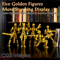 Dummy 13 Action Figure Titan 13 Robot Toy Fully Articulated Weapons Hand Set