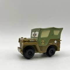 Disney Pixar Cars Sarge Military Jeep Fisher Price 2008 Toy Car Plastic