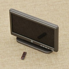 1:6 Scale TV Television & Remote Control Model Set for 12″ Action figure Toys