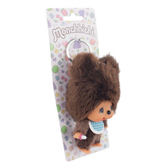 4″ Monchhichi Keychain – Kuma Bear Mascot – Authentic Plush Mascot, NWT