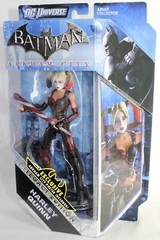 DC Universe Legacy Edition Batman Arkham City Harley Quinn with Poster