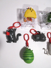 Exploding Kittens Backpack Hanger Assorted Lot x7 Pieces (SEE DESCRIPTION) (EUC)