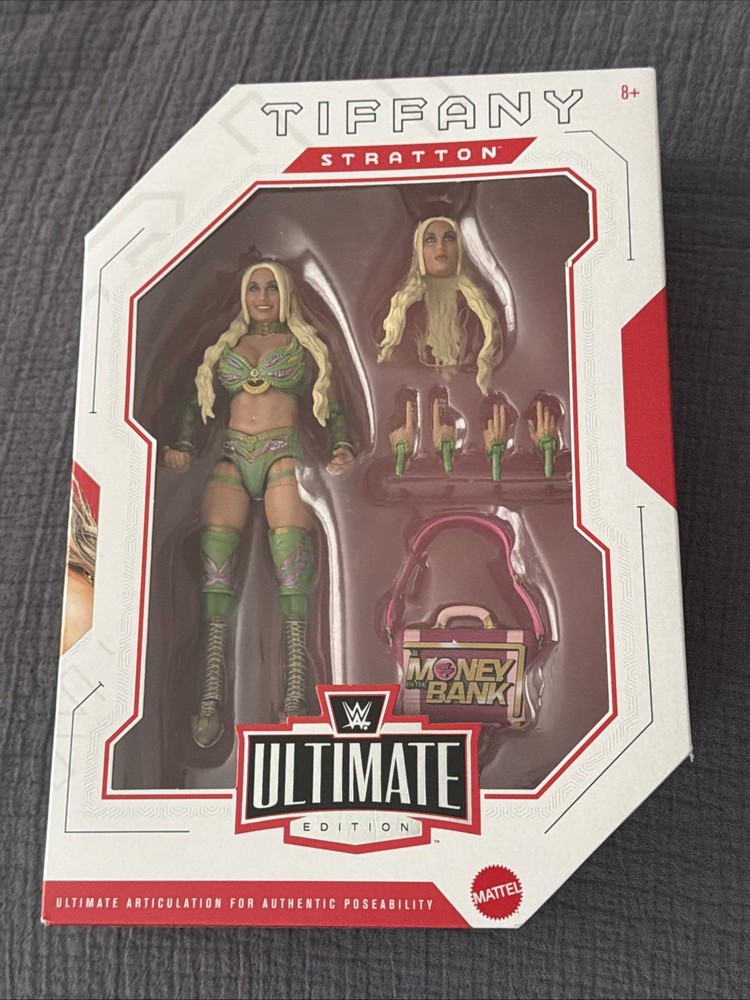 WWE Ultimate Edition Series 28 Tiffany Stratton Mattel Action Figure MITB NEW