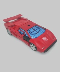Shoulder Gun Filler Tail Spoiler Upgrade Kit For Kingdom Sideswipe Red Alert