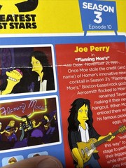 NECA The Simpsons 25 Greatest Guest Stars Series 4 JOE PERRY Figure READ