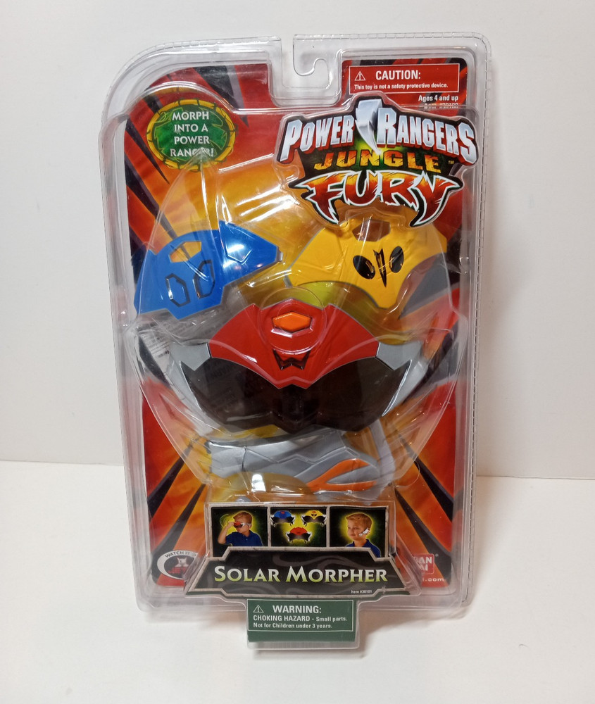 Power Rangers Jungle Fury SOLAR MORPHER in box 2008 Bandai WORKS