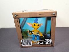 Plunderlings FERAL CHEDAR 1/12 Scale Orange 4″ Action Figure Lone Coconut