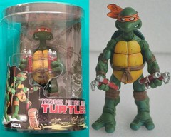 4 PCS NECA Teenage Mutant Ninja Turtles Color Headband Action Figures Model Toys