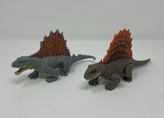 Mattel Jurassic World 2019 Dimetrodon x2 Figures No Box
