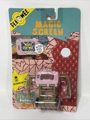 Pee-Wee Herman’s Playhouse Magic Screen (1988) Matchbox Toy Figure New