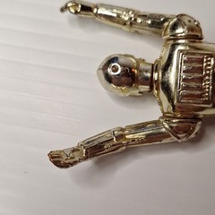 VINTAGE KENNER STAR WARS 1977 C-3PO HONG KONG 100% COMPLETE.
