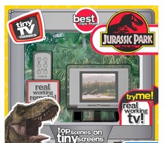 Jurassic Park Tiny TV Classics, Basic Fun! Toys Brand New B11