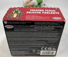 Buddy the Elf Movie Talking Plush 15 Phrases 14″ Tall Will Ferrell Pull CVS New!