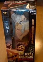 LEATHERFACE Texas Chainsaw Massacre MCFARLANE TOYS 18” Motion Activated