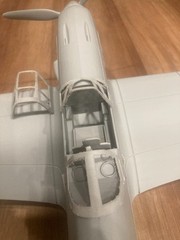 1:18 scale Kawasaki Ki-61 “Tony” Model Kit-Disassembled and Unpainted