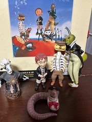 James and the Giant Peach PVC Figure Collection Set of 5 Tim Burton Disney