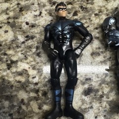 Lot Of 11 Star Wars, DC comics, & Loose Action Figures, No Accessories