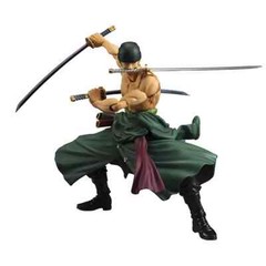 MegaHouse Variable Action Heroes ONE PIECE Roronoa Zoro Action Figure H: 9.8in