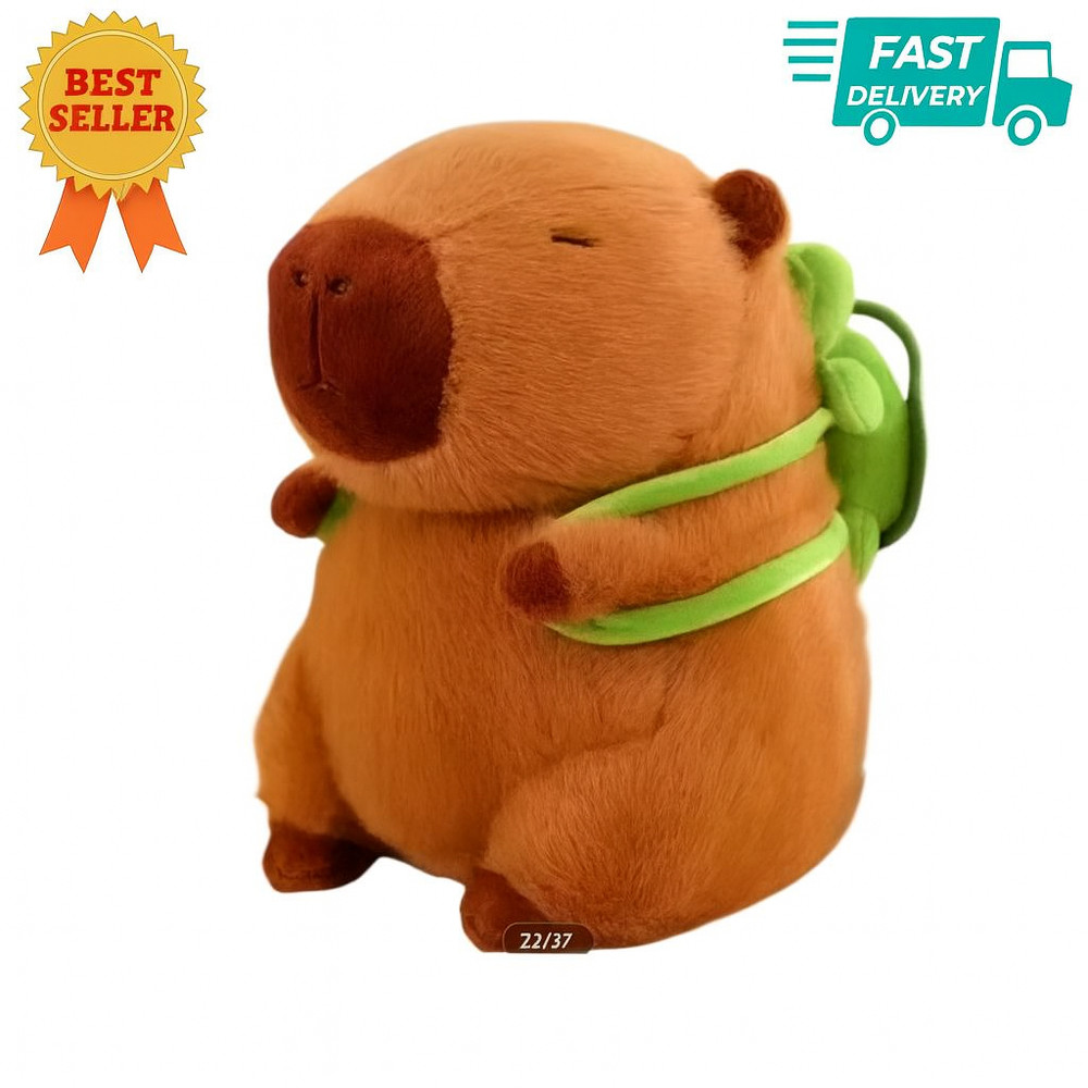 Capybara Plush Simulation Cute Doll Stuffed Animal Soft Toy Gift for Kids