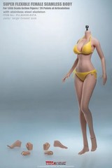 Tbl Phicen 1/6 Super-flexible Body Doll Suntan/Pale Female 12″ Action Figure Toy