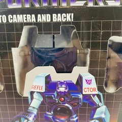 Transformers G1 Decepticon Reflector Camera Figure Transforming Toy Reisue