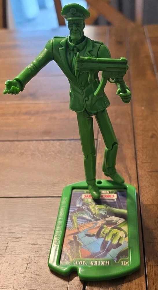 Army Men Sarge’s Heroes Colonel Grimm Figure With Gun