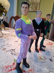 1/6 Scale Custom Lost In Space Figures, Professor John Robinson, Major Don West