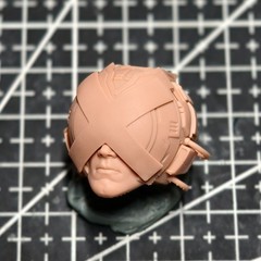 1/12 1/10 1/18 Scale Professor X Soldier Head Sculpt Unpainted Fit 6″ML SHF Neca