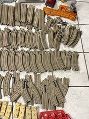 Thomas & Friends Trackmaster Train Tracks Beige 2006 Hit Toy Lot of 140+ Tracks