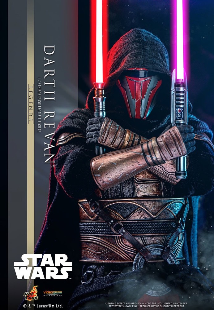 Hot Toys Star Wars Darth Revan VGM62 1:6 Scale Figure NEW SEALED