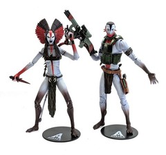 2025 McFarlane Avatar Fire & Ash 7″ Figure Lot Varang & Quaritch (Ash Warrior)
