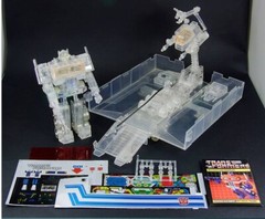 Transformers G1 clear optimus prime transparent brand new action figure Gift