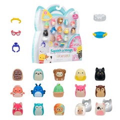 Squishmallows Squish-a-longs Series 1 14-Pack Mini Figures + Mystery Rare Figure
