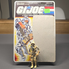 Hasbro G.I. Joe Storm Shadow Action Figure 1987 Vintage Beige/Black Plastic