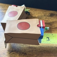 2 Bags Of Groceries 3” Miniatures Dioramas /Dollhouse (NECA TMNT Haulathon 2024)